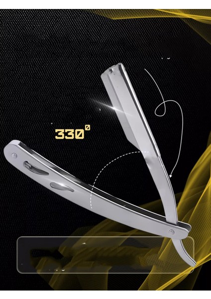 Paslanmaz Çelik Ustura Türk Modeli 721293, Şık ve Dayanıklı Erkek Bakım Ürünü modelleri