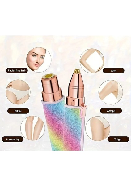 Çift Fonksiyonlu Yüz ve Burun Kıl Temizleme Epilasyon Cihazı fırsatları