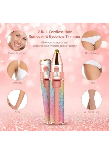 Çift Fonksiyonlu Yüz ve Burun Kıl Temizleme Epilasyon Cihazı indirimleri