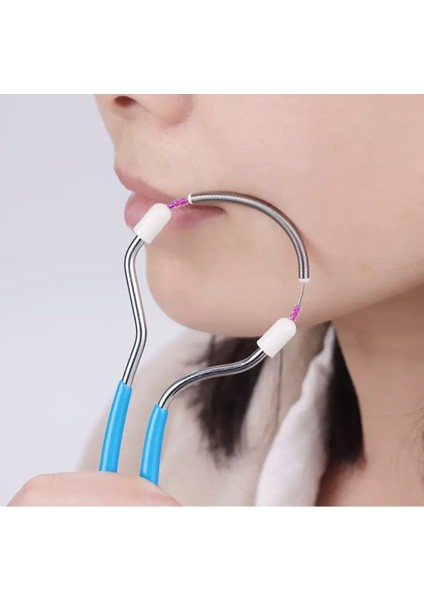 Kırmızı Pratik Yüz Epilasyon Yayı, Kaş, Bıyık ve Yüz Tüyü Temizleme Aleti fiyatları