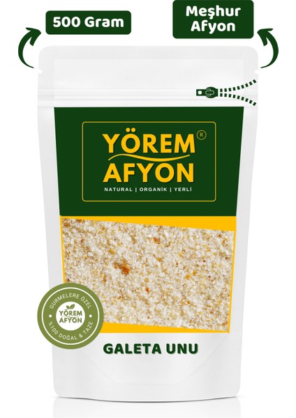Yörem Afyon Meşhur Afyonkarahisar Yöresinden Ev Yapımı Lezzetlerin Sırrı Tam Buğday Unlu Galeta Unu | 500GR.
