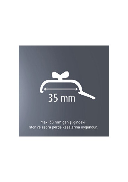 Stor Zebra Perde 25 Adet Dar Kasa Plastik Portray fiyatları