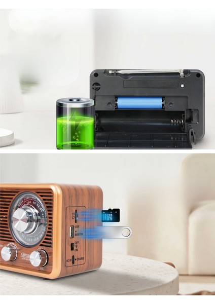 Gümüş Retro & Vintage Nostaljik Radyo Bluetootlu Fenerli Mini Kibar Fm Radyo - Bluetooth Hoparlör (Videolu Ürün) indirimleri