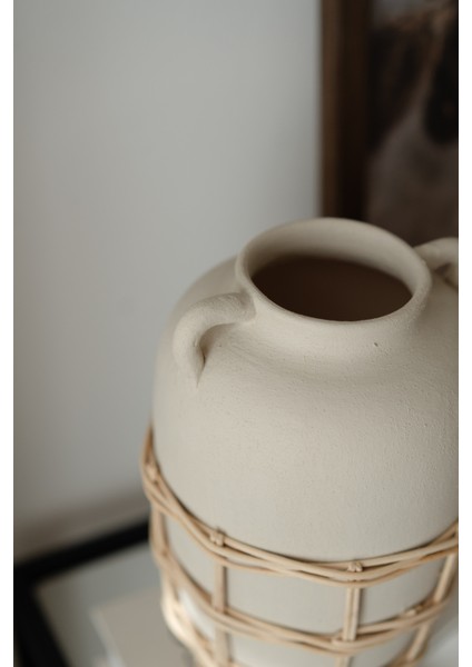 Fıore Seramik Rattan Vazo fiyatları