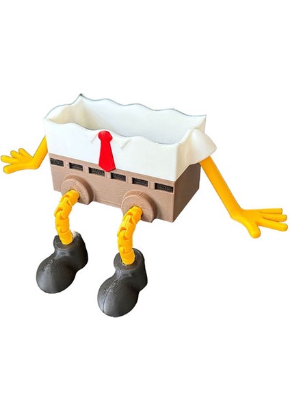 Sünger Bob Şeklinde Bulaşık Süngeri Tutucu | Sevimli 3D Süngerlik Organizer | Mutfak Aksesuarı - Bulaşık Süngeri Hediyeli fiyatları