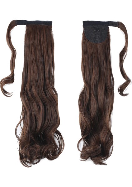 Bağlamalı Dalgalı At Kuyruğu - Kahve Karamel fiyatları