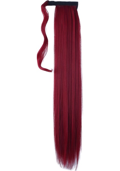 Bağlamalı Düz At Kuyruğu - Kızıl modelleri