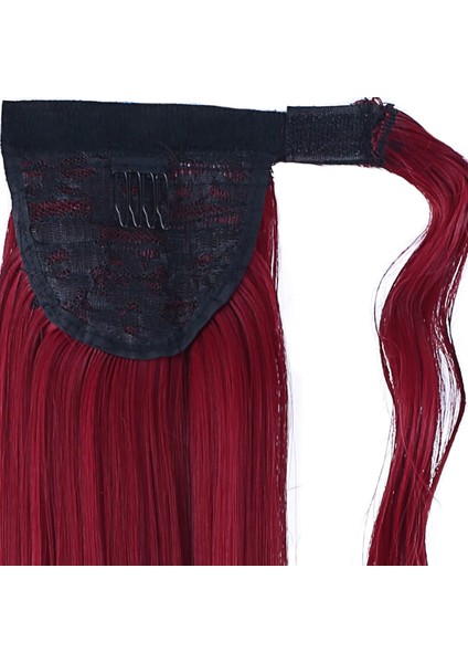 Bağlamalı Düz At Kuyruğu - Kızıl indirimleri