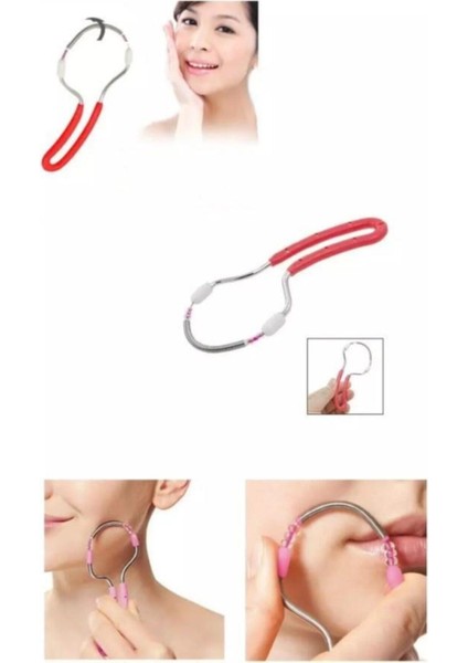 Yaylı Yüz ve Kaş Tüyleri Temizleme Epilatör Aleti indirimleri