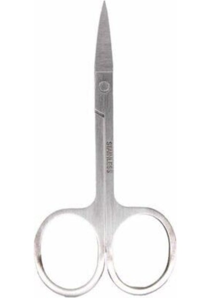 Gri Profesyonel Kaş Makası NO513, Hassas ve Net Kesim Sağlar.