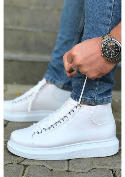 MN258 - Cbt Roma Erkek Bot Beyaz