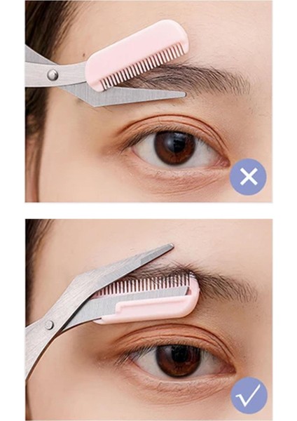 Kadın Kaş Kesme ve Taraklı Makas, Şık ve Hassas Tasarım modelleri