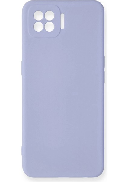 Oppo A73 Kılıf Nano Içi Kadife Silikon - Lila
