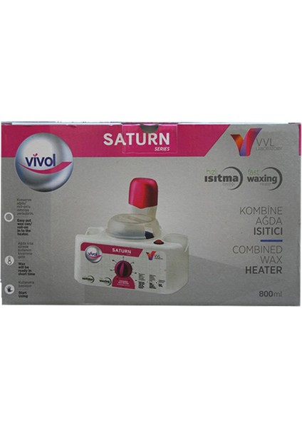 Pro Serisi 1+1 Ağda Makinesi ve Pudralı Ağda 800 ml Seti