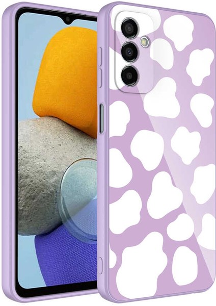 Galaxy M23 Kılıf Kamera Korumalı Desenli Sert Silikon Frms Epoksi Kapak-No6