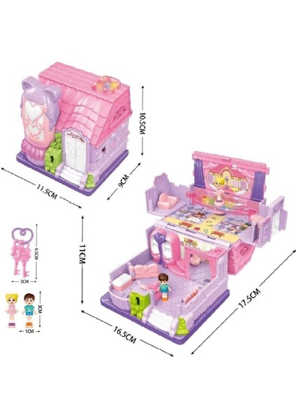 QF2910-11-12-13-14-15 Işıklı Müzikli Aksesuarlı Ev Serisi Açılıp-Katlanır modelleri