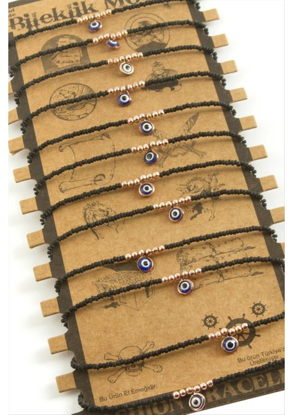 Ds-Derin Nazar Boncuk Bileklik-Siyah modelleri