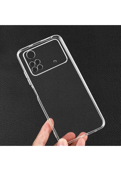 Xiaomi Poco X4 Pro 5g Kılıf Frms Süper Silikon Kapak-Renksiz modelleri