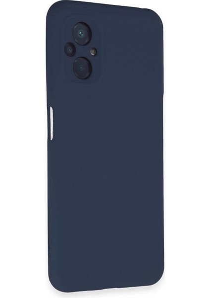 Xiaomi Poco M5 Kılıf Nano Içi Kadife Silikon - Lacivert fiyatları