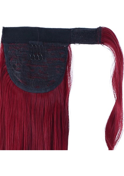 Bağlamalı Dalgalı At Kuyruğu - Kızıl indirimleri