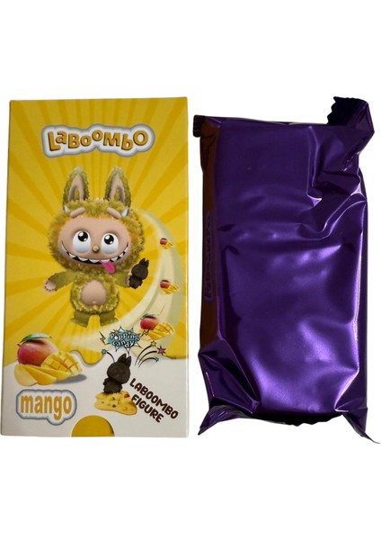 Figürlü Patlayan Şekerli Çikolata - Mango 75 gr modelleri