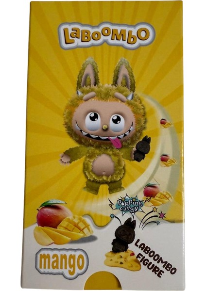 Figürlü Patlayan Şekerli Çikolata - Mango 75 gr