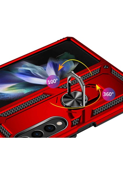 Galaxy Z Fold 4 Kılıf Frms Vega Kapak-Mavi indirimleri