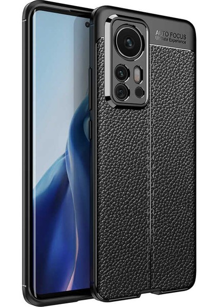 Xiaomi Mi 12 Pro Kılıf Frms Niss Silikon Kapak-Siyah