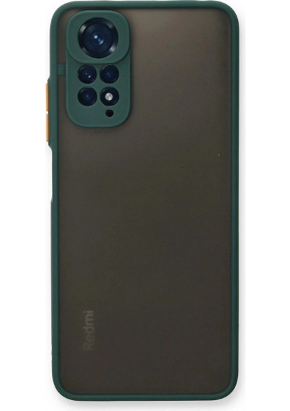 Xiaomi Redmi Note 11 Kılıf Montreal Silikon Kapak - Yeşil