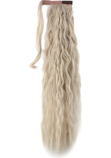 Bağlamalı Kabarık Dalgalı At Kuyruğu - Balköpüğü Platin Röfleli modelleri