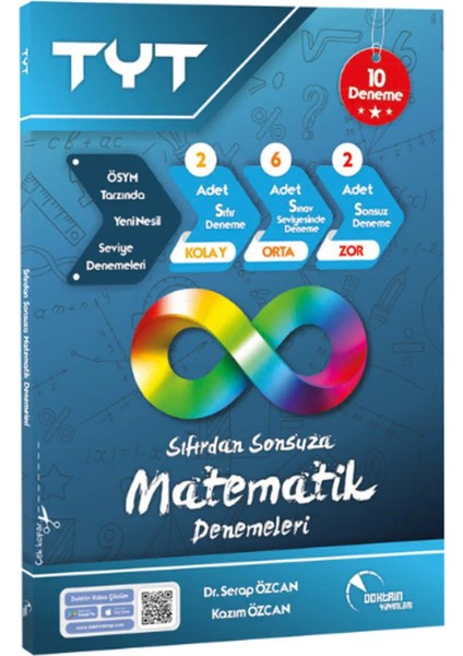 Metin 2026 Tyt Parkur Matematik Konu Anlatımlı ve Sıfırdan Sonsuza Matematik Deneme +1 Deneme Hediye modelleri