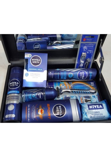 8'li Deri Kutu Tırnak Seti, Şık ve Kullanışlı Hediye Seçeneği fiyatları