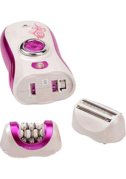 Pembe Çok Fonksiyonlu Tüy Alma ve Kesme Cihazı, Güçlü ve Kolay Kullanım