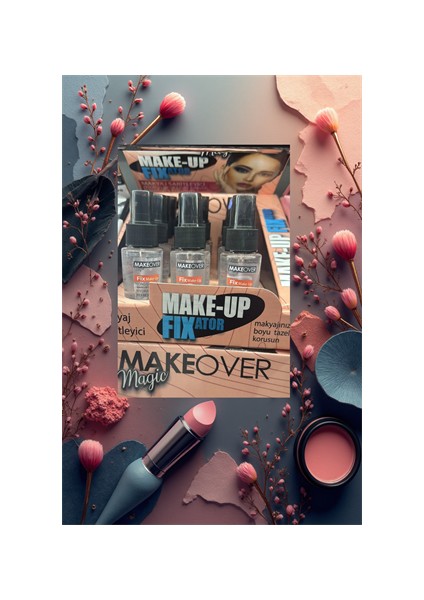 Makeover Long Lasting Fix Makyaj Sabitleyici Sprey – 50 ml, Uzun Süre Kalıcı & Doğal Görünüm modelleri
