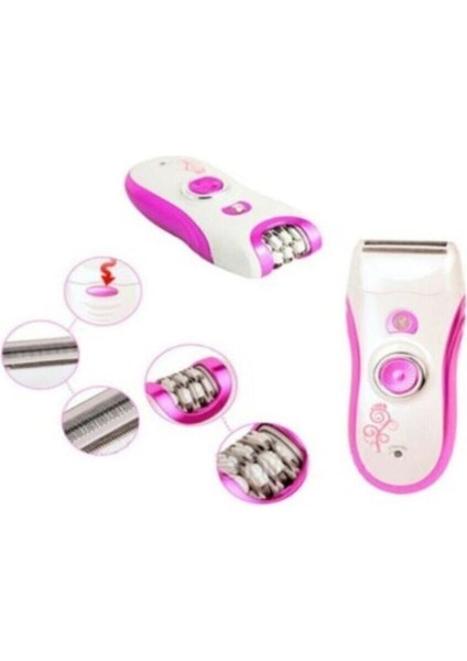 Pembe Epilasyon ve Tüy Alma Cihazı - Pürüzsüz Cilt Için Güçlü Çözüm fiyatları