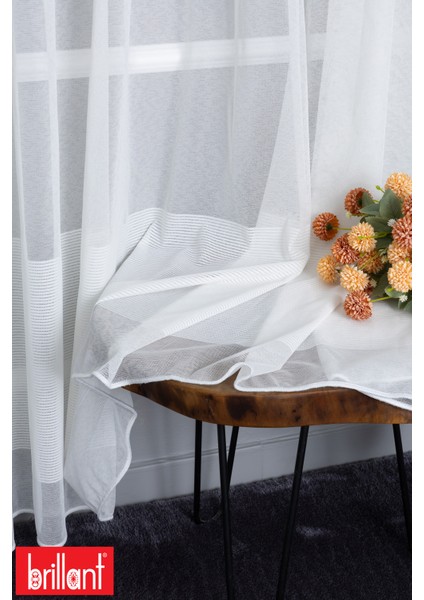 Keten Alın 1/3 Sık Pileli Ütü Istemez Kırışmaz Yeni Sezon Salon Oda Tül Perdesi modelleri