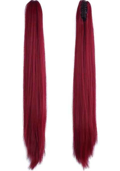 Tokalı Düz At Kuyruğu - Kızıl fiyatları