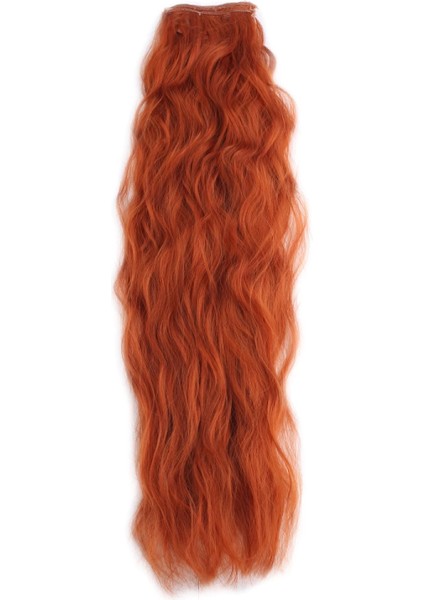 Fiber Sentetik Kabarık Dalgalı 8 Parça Çıt Çıt - Bakır fiyatları