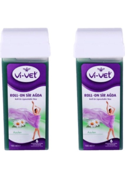 Yumuşak ve Rahatlatıcı Roll-On Ağda Seti, 2 x 100 Ml, Nazik Cilt Bakımı