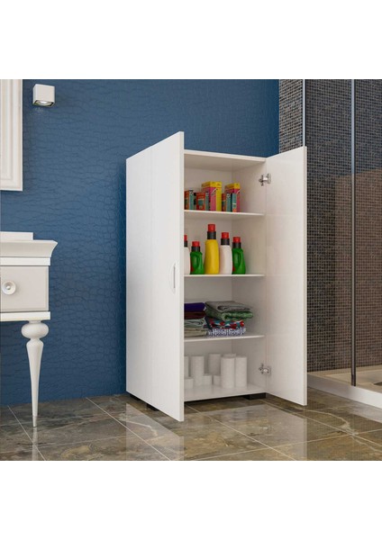 Regra Çok Amaçlı Dolap 2 Kapaklı 4 Raflı Ayakkabılık Beyaz Dolap modelleri