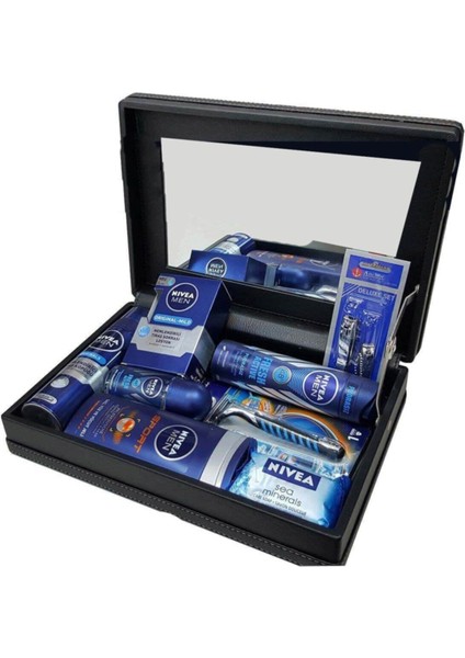 8'li Deri Kutu Tırnak ve Bakım Seti, Şık ve Kullanışlı Hediye Seçeneği