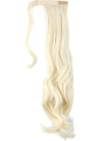 Bağlamalı Dalgalı At Kuyruğu - Açık Platin modelleri