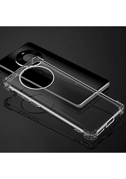 Huawei Mate 40 Pro Kılıf Frms Nitro Anti Shock Silikon-Renksiz fırsatları