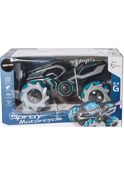 QH300-3 Drift Yapan Duman Çıkartan Motorcycle -Gepettoys