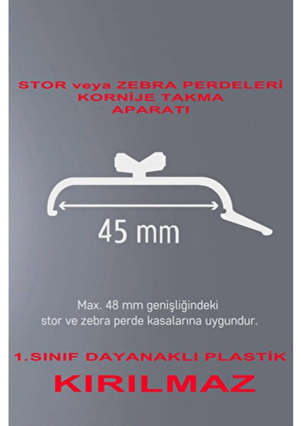 Stor Zebra Perde 25 Adet Geniş Kasa Plastik Portray modelleri