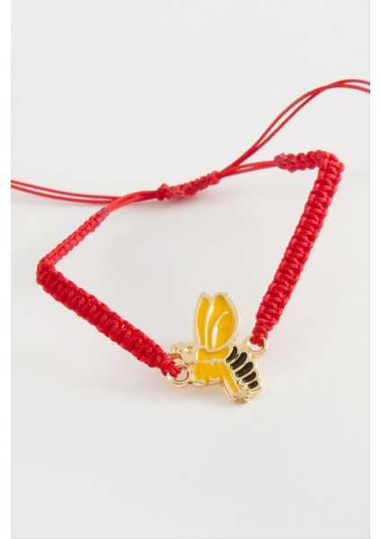 Ds-Derin Arı Makrome Örgülü Bileklik-Renkli fiyatları