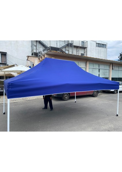 3x4,5katlanır Çardak Su Geçirmez Kumaş Mavi fiyatları
