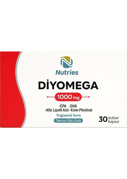 Diyomega 30 Kapsül