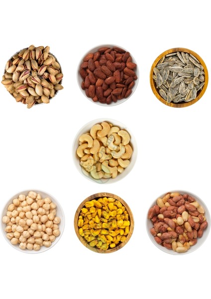 Kavrulmuş Kuruyemiş Paketi Net 2.2kg fırsatları