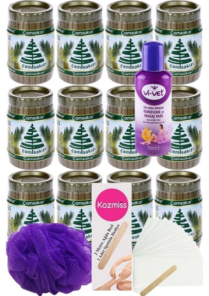 Doğal Ağda Seti: 12 Adet, Bezi, Lif, Yağı ile Rahat ve Pratik Kullanım modelleri